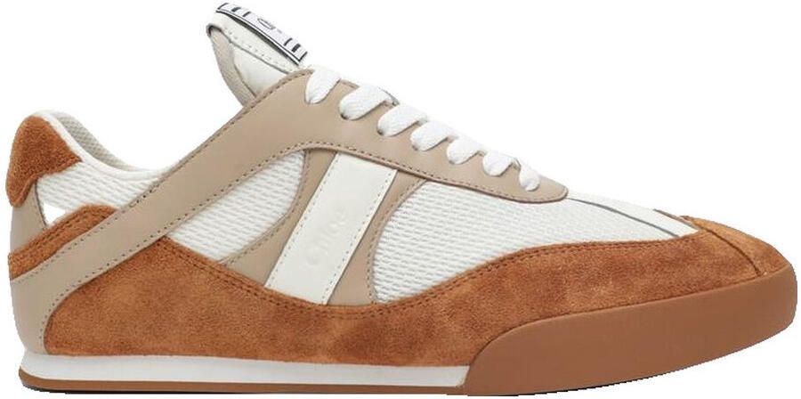 Chloe Sneakers Baskets Chloé Sneakers Élégantes cuir lisse brun