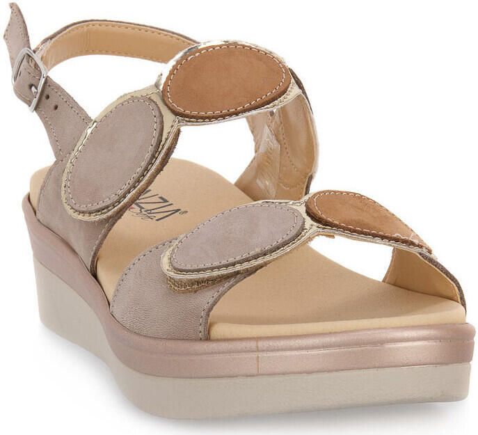 Cinzia Soft Sandalen 002 SPECCHIO TAUPE - Foto 2