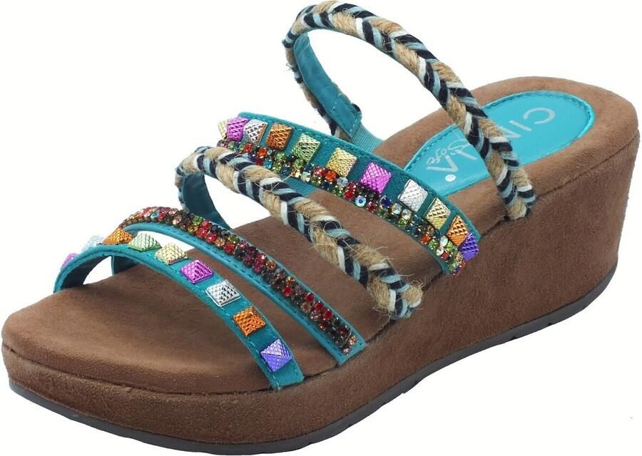Cinzia Soft Sandalen IT1041 Turquoise