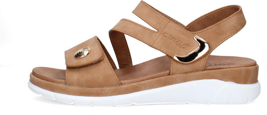 Cinzia Soft Sandalen met sleehak BZ404