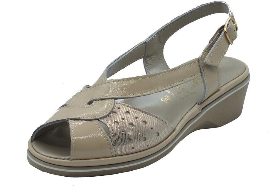 Cinzia Soft Sandalen met sleehak IP1MARY