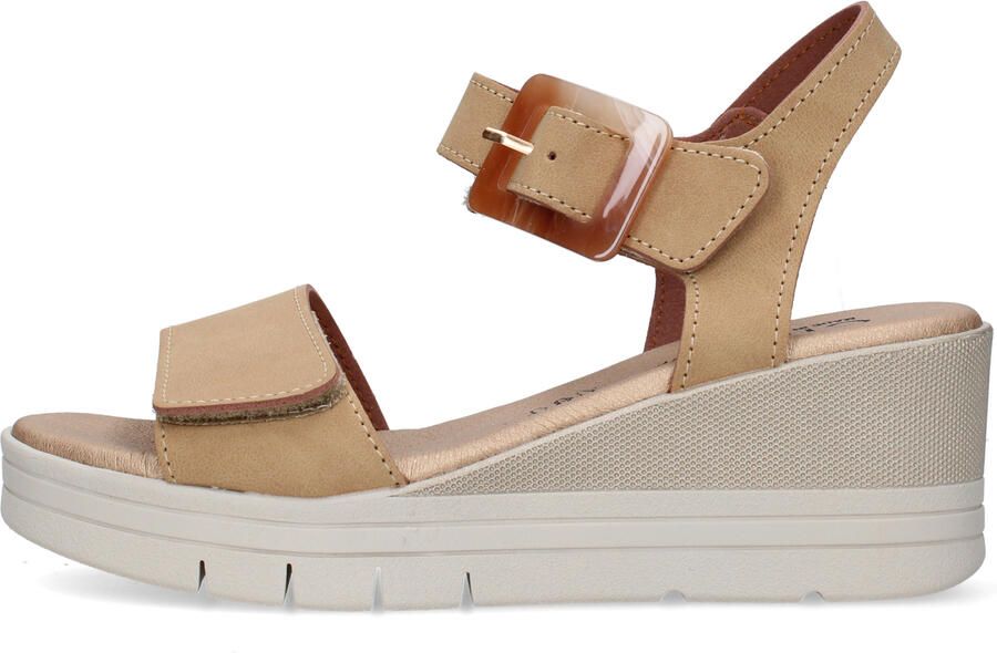 Cinzia Soft Sandalen met sleehak LF153A