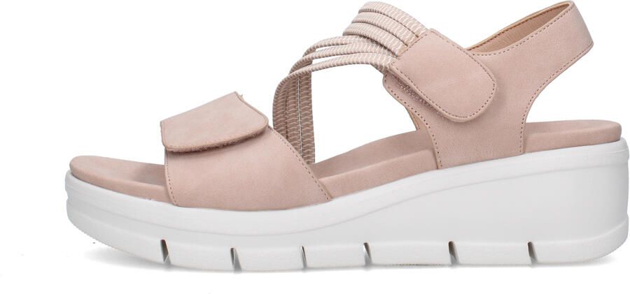 Cinzia Soft Sandalen met sleehak MCS110