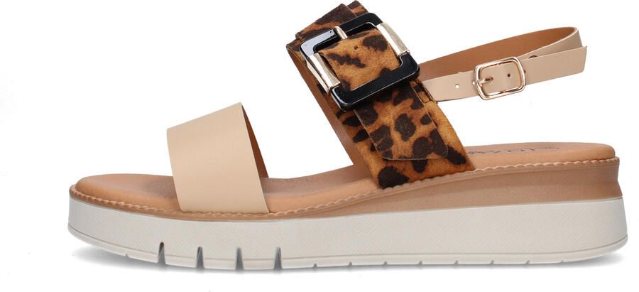 Cinzia Soft Sandalen met sleehak NG2755