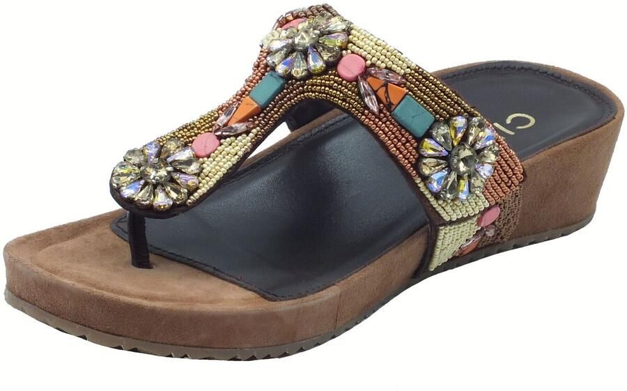 Cinzia Soft Teenslippers IT1034 Brown