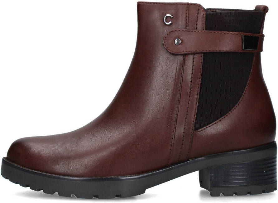 Cinzia Soft Leren Enkellaarzen voor Wintercomfort Brown Dames - Foto 2