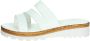 Cinzia Soft Flat Sandals White Dames - Thumbnail 2