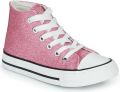 Citrouille et Compagnie Hoge Sneakers OUTIL PAILLETTES - Roze