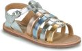 Citrouille et Compagnie Platte sandalen INALA - Zilver
