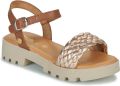Citrouille et Compagnie Platte sandalen NASAKO - Bruin