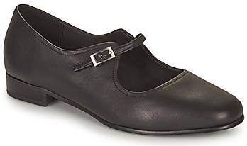 Clarks Dames schoenen Pure Flat D black leather