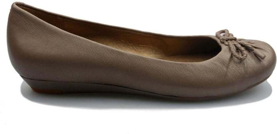 Clarks CLOUD PUFF Dames Ballerina Pump zilver - Foto 3