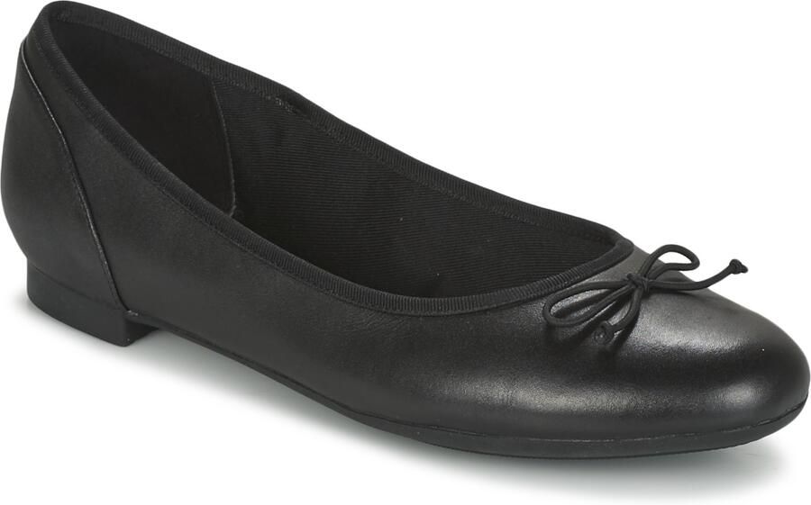Clarks Couture Bloom Dames Ballerina's Black Leather - Foto 4