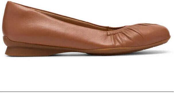 Clarks Jazmynn Lo dames ballerina bruin - Foto 2