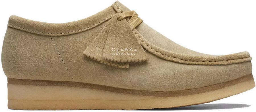 Clarks WALLABEE Vrije tijdsschoenenHeren veterschoenHeren sneakersCasual Groen - Foto 15