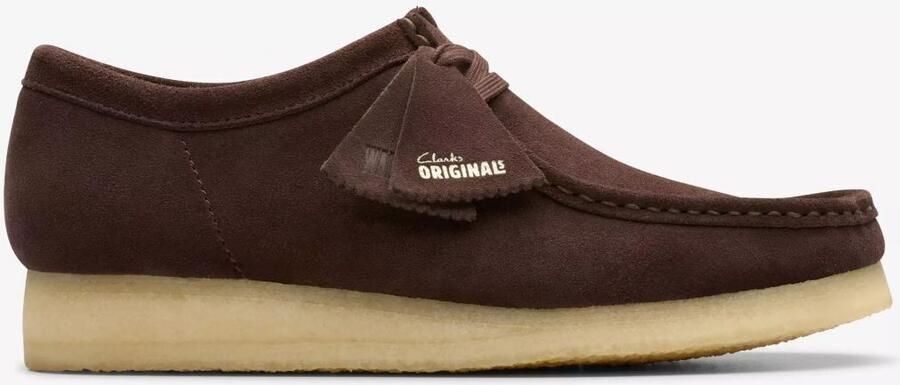 Clarks Bootschoenen WALLABEE 26188316-MARRONE SCURO