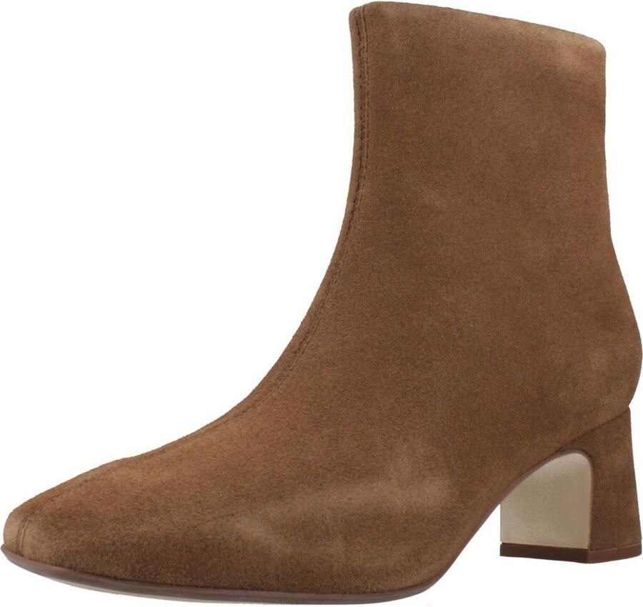 Clarks Shoes Fernie Booties Met Hak Bruin Vrouw - Foto 2
