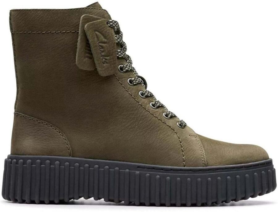 Clarks Torhill Rise dames laars groen