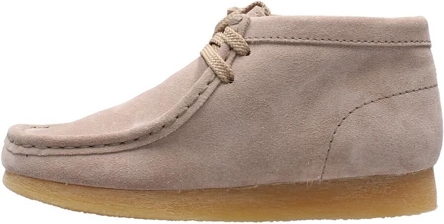 Clarks Originals Wallabee Kids Veterschoenen Taupe - Foto 3