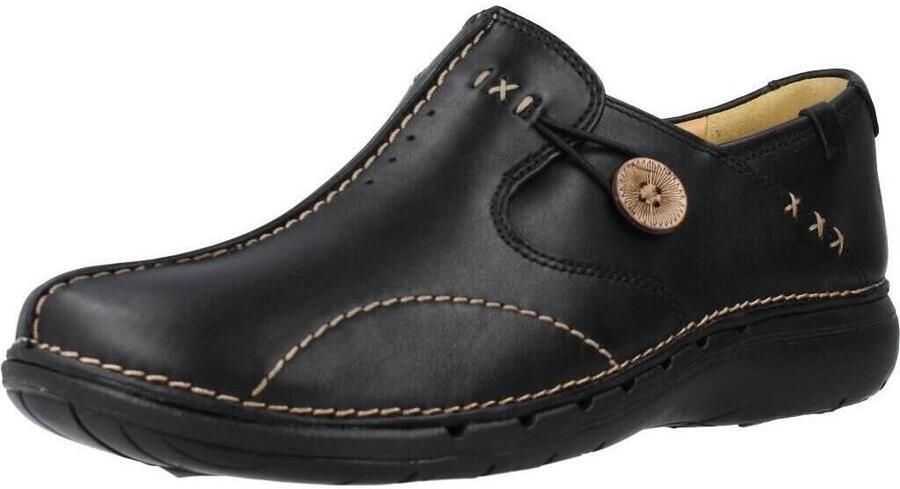 Clarks Instappers Un Loop Slipper flats met verwisselbaar voetbed - Foto 3