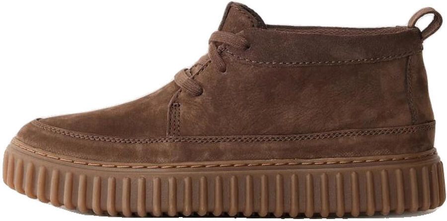 Clarks Sneakers Torhill Lace Hi Desert boots veterboots met verwisselbaar voetbed - Foto 10