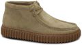 Clarks Veterschoenen Torhill Hi Comfort schoen veterlaars gemakkelijke schoen met uitneembaar voetbed - Beige