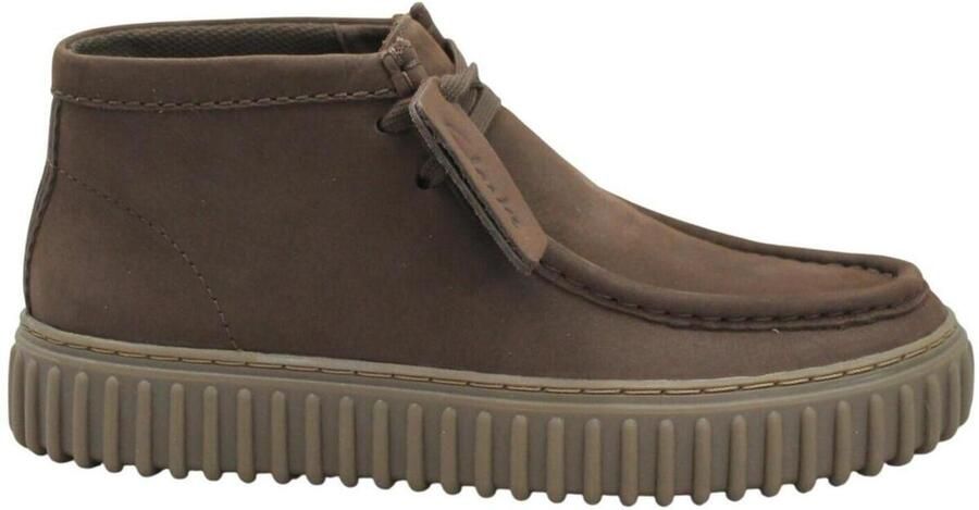 Clarks Shoes Torhill Hi Booties Bruin Man - Foto 5