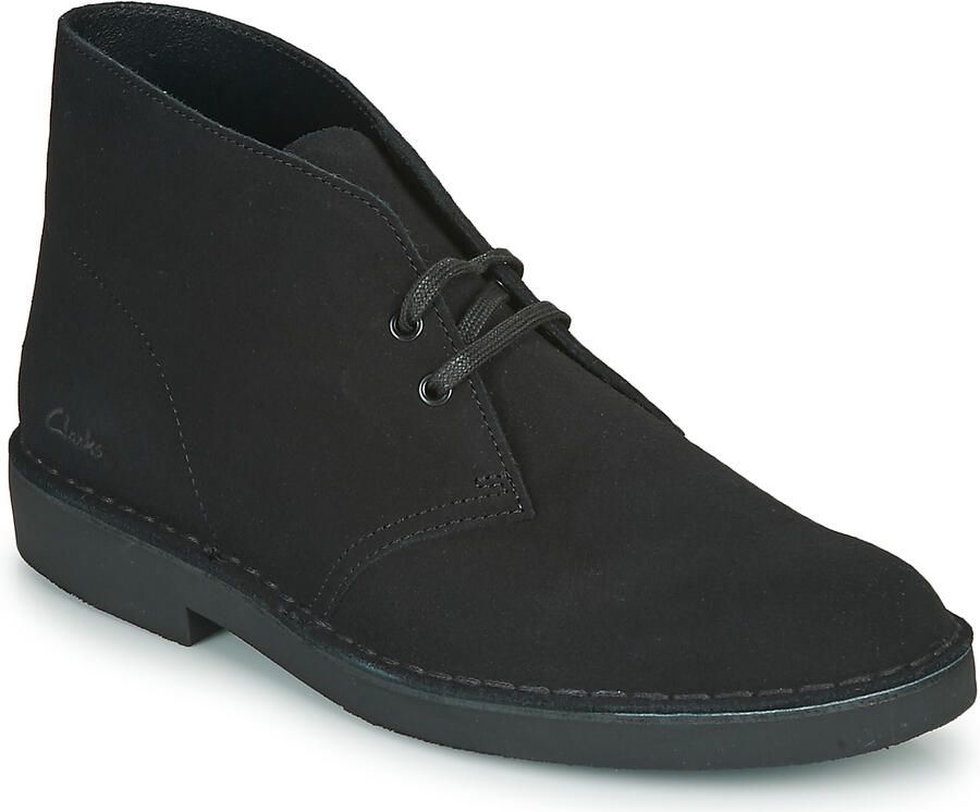 Clarks DESERT BOOT 2 Volwassenen Heren sneakersVrije tijd half-hoogPopulaire herenschoenen Zwart - Foto 3
