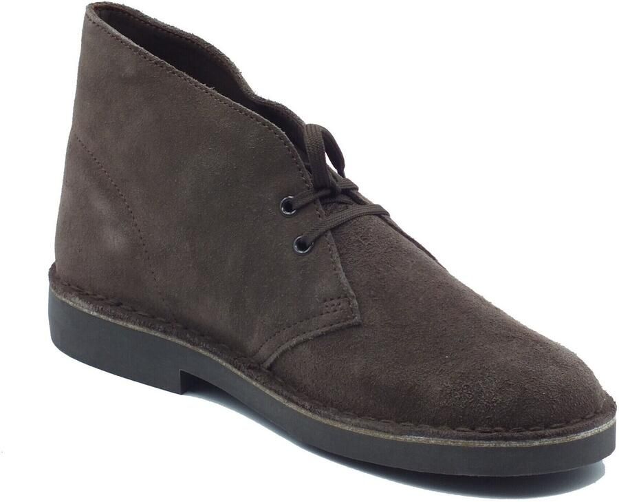 Clarks Veterboot Desert Boot Evo Donkerbruin Verwisselbaar Voetbed - Foto 2