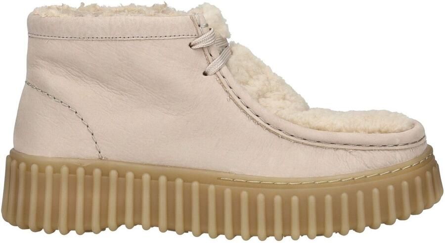 Clarks Winterlaarzen Torhill Moss Desert boots winterboots met markante loopzool - Foto 18