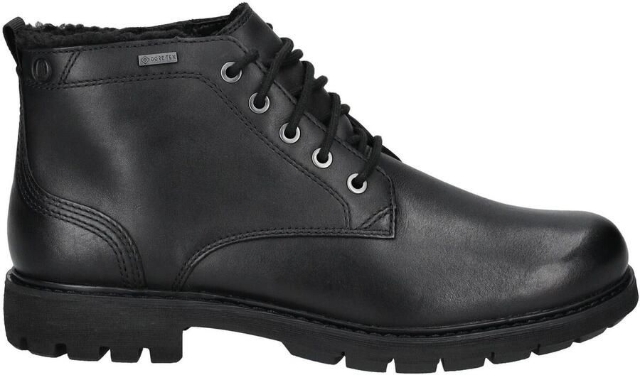 Clarks Veterlaarzen BatcombeMixGTX zakelijke enkellaars comfort schoen met waterdichte goretex