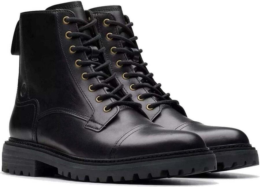 Clarks Zwarte enkellaarzen voor mannen Black Heren - Foto 6