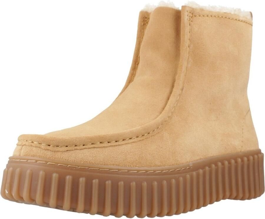 Clarks Winterlaarzen Torhill Moss Desert boots winterboots met markante loopzool - Foto 7