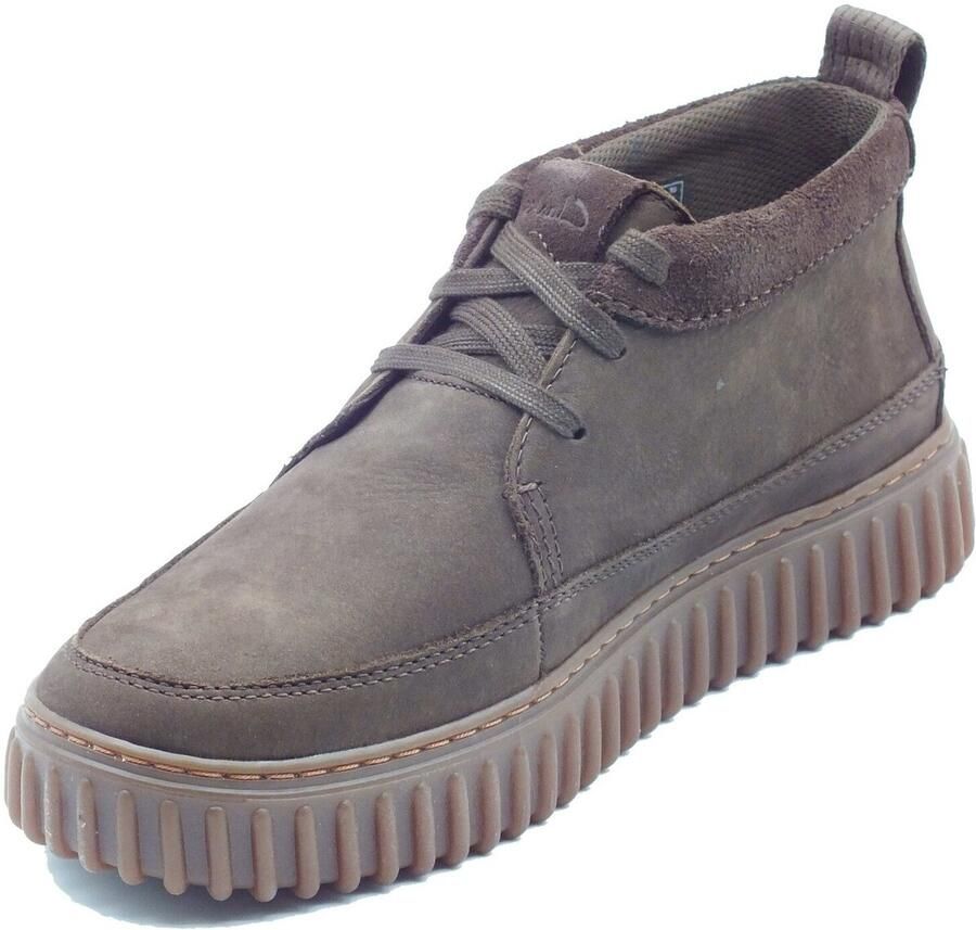 Clarks Sneakers Torhill Lace Hi Desert boots veterboots met verwisselbaar voetbed - Foto 11