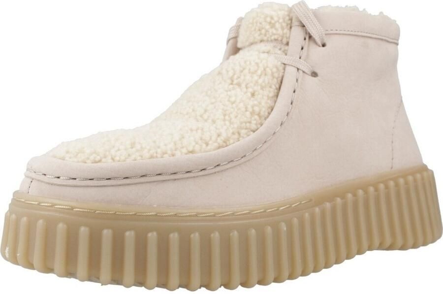 Clarks Winterlaarzen Torhill Moss Desert boots winterboots met markante loopzool - Foto 13