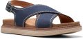Clarks Veterschoenen Clarkwood Low veterschoenen zakelijke schoen met opvallende veters - Bruin