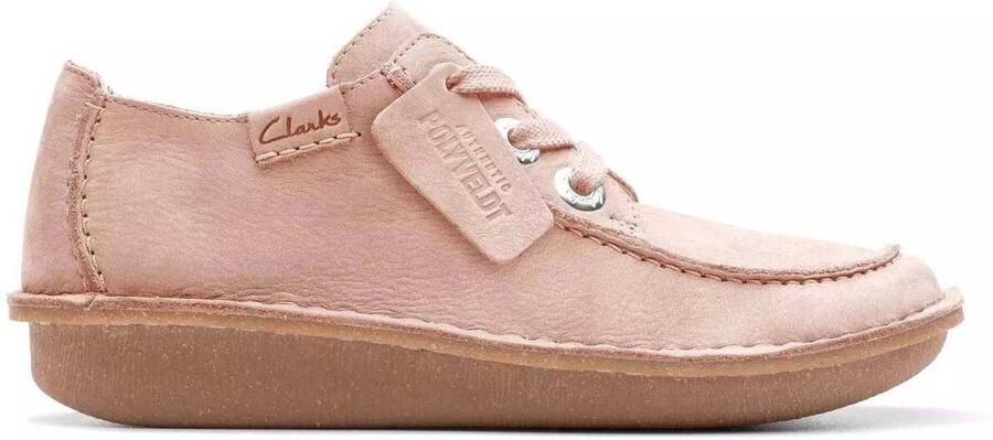 Clarks Funny Dream dames veterschoen roze