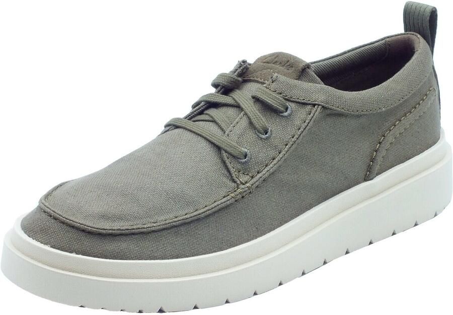 Clarks Lage Sneakers Polden Moc Olive