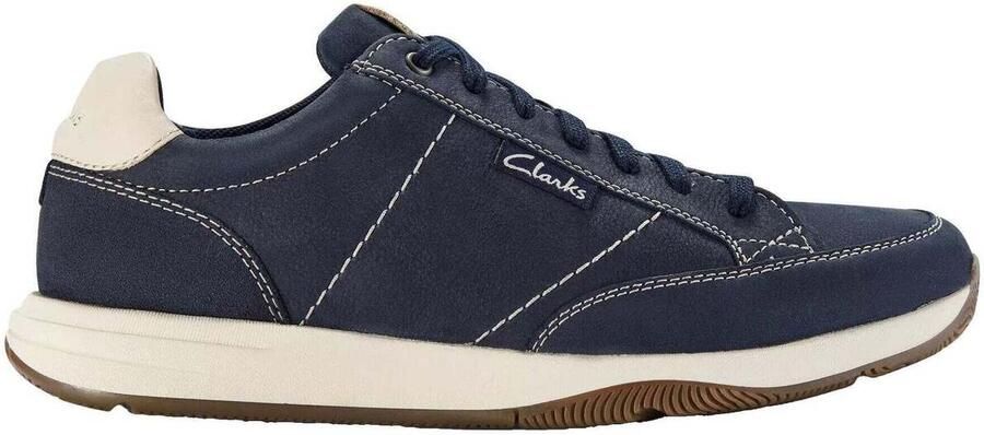 Clarks Townview Lace heren sneaker blauw
