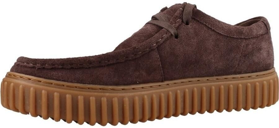 Clarks Donkerbruine Vrijetijdssneakers - Foto 2
