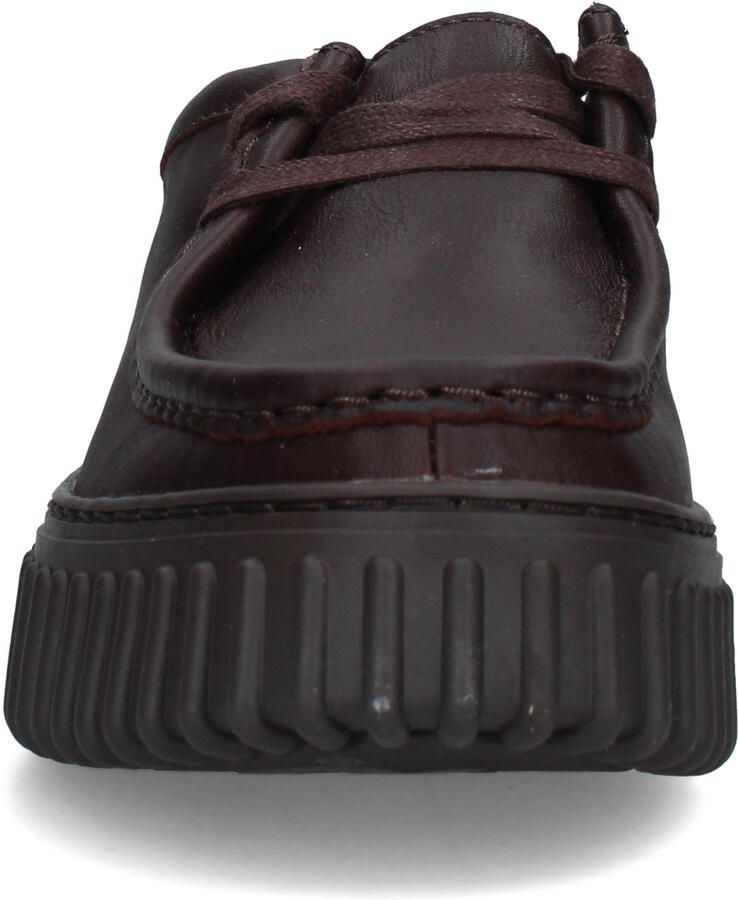 Clarks Torhill Bee donkerbruin Dames Veterschoenen donkerbruin - Foto 3