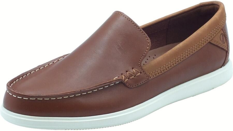 Clarks Mocassins Bratton Loafer Dark Tan - Foto 3