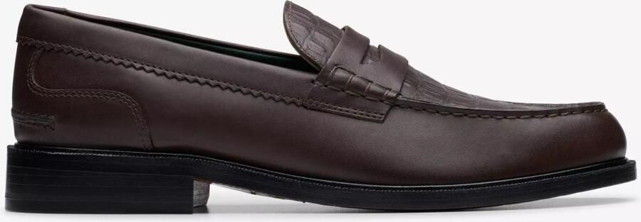 Clarks Mocassins CRAFT JAMES 26184687-BROWN