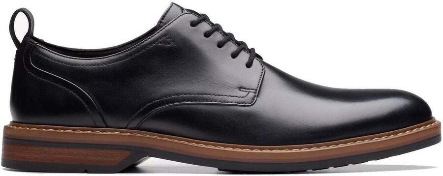 Clarks Aldwin Lace heren veterschoen zwart