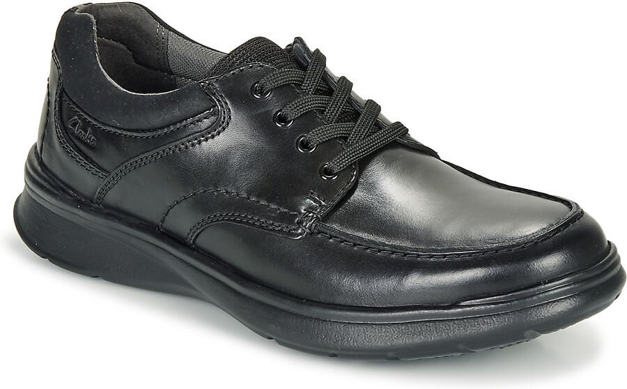 Clarks Veterschoenen Cotrell Edge Comfort schoen lage schoen met gewatteerde schachtrand - Foto 2