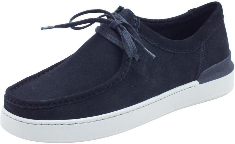 Clarks Veterschoenen Courtlite Seam Uitneembaar voetbed vrijetijdsschoen lage schoen veterschoen - Foto 3