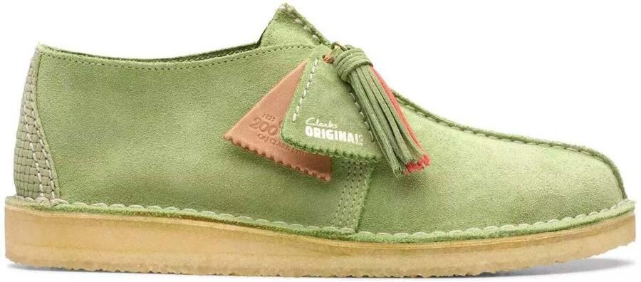 Clarks Desert Trek heren veterschoen groen