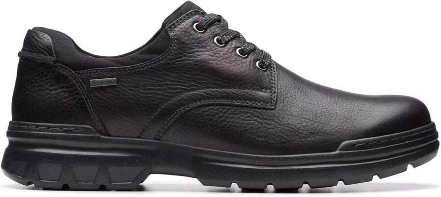 Clarks Rockie WalkGTX heren veterschoen zwart waterdicht