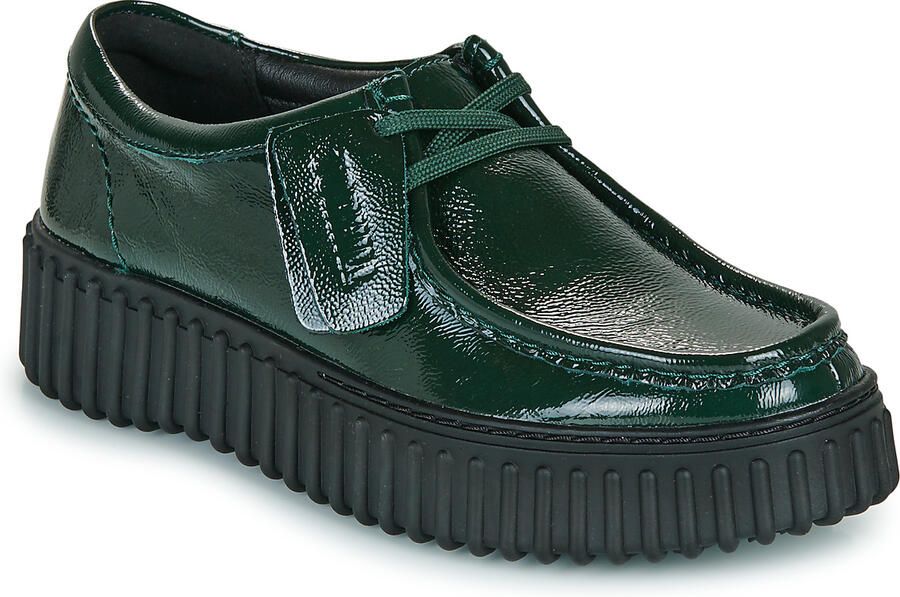 Clarks Shoes Torhill Bee Schoenen Groen Vrouw - Foto 2