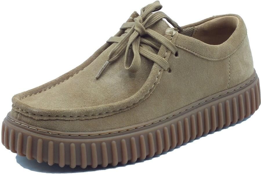 Clarks Veterschoenen Torhill Lo Uitneembaar voetbed vrijetijdsschoen halfschoen veterschoen - Foto 18